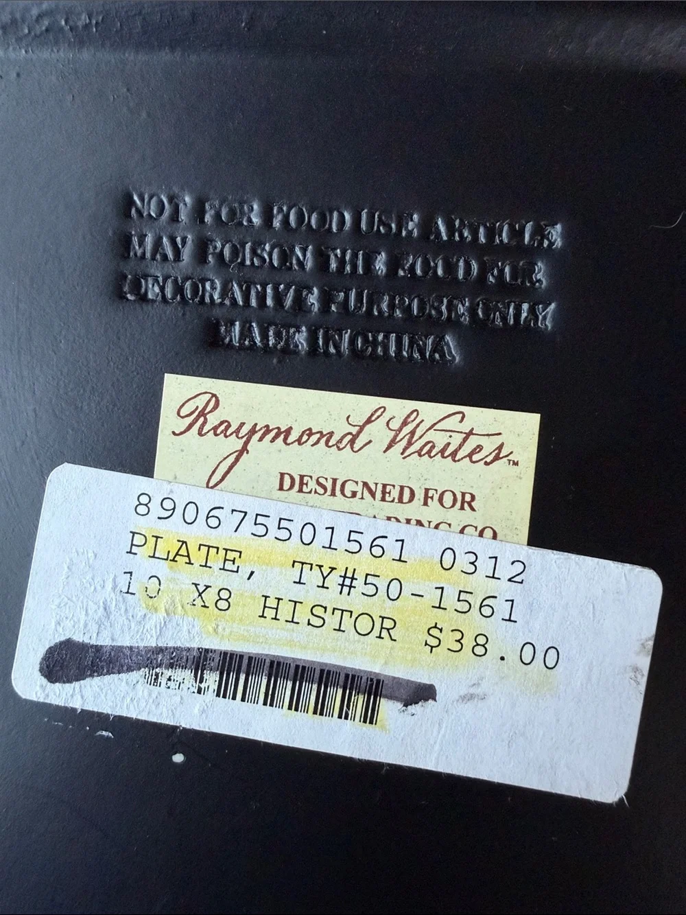 Raymond Waites good please